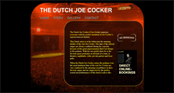 Desktop Screenshot of joecocker.eu