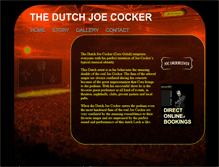 Tablet Screenshot of joecocker.eu